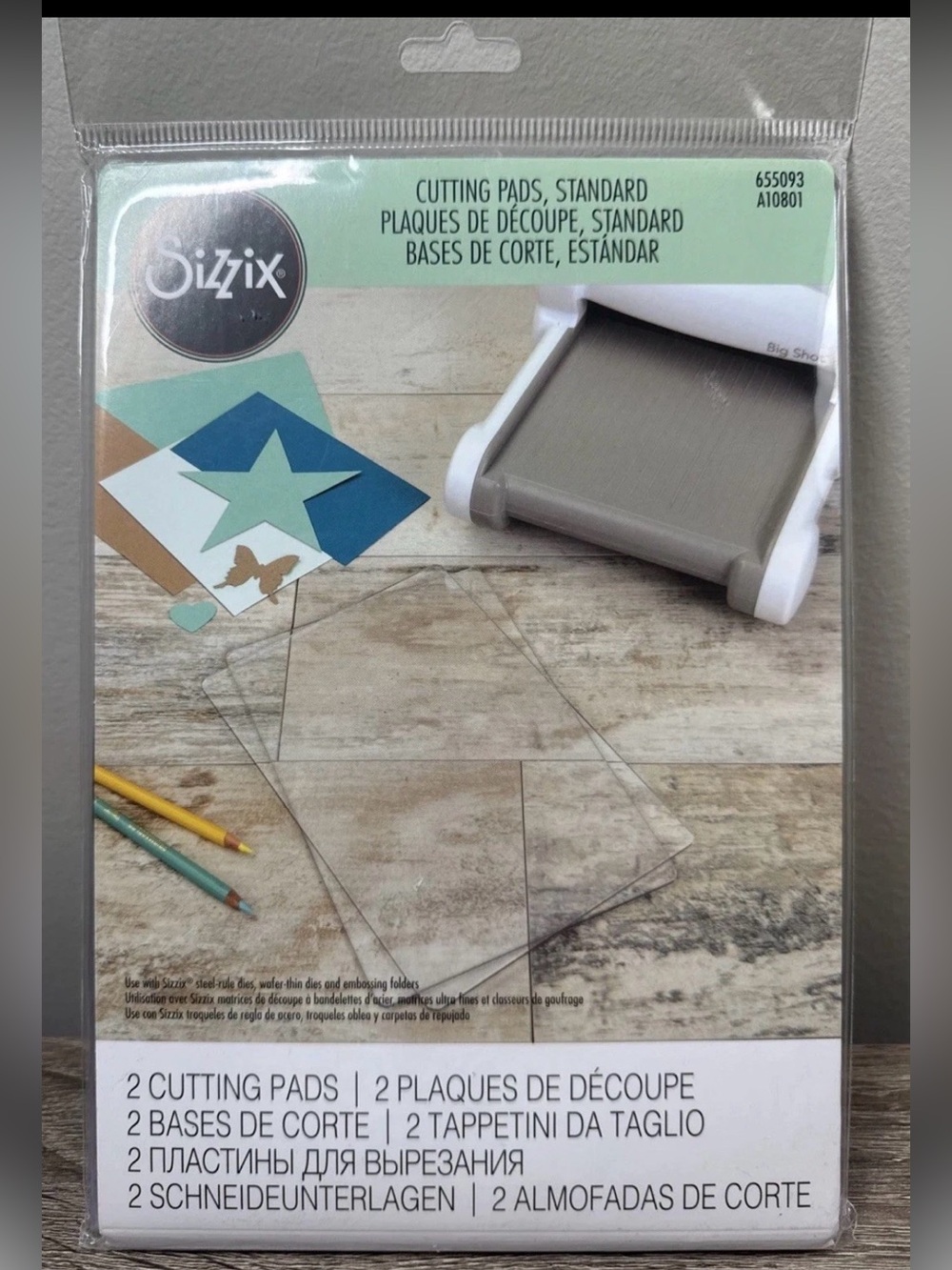 Sizzix Cutting Pads Standard 655093 for Die Cutting Machines Scrapbooking Crafts